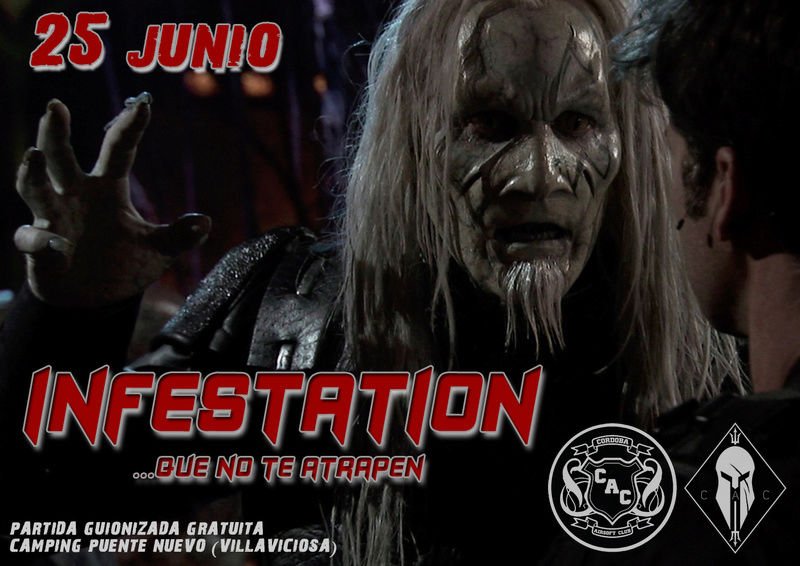 PARTIDA ABIERTA "INFESTATION" | 25 JUNIO | CAMPING (VILLAVICIOSA)