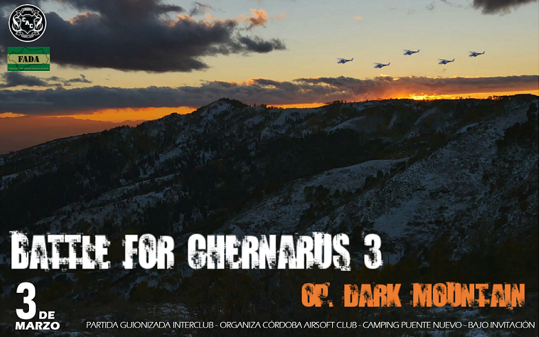 INTERCLUB BATTLE FOR CHERNARUS 3: OP. DARK MOUNTAIN | 3 de MARZO - Terreno Camping Puentenuevo