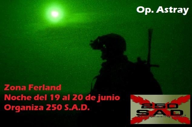 Op. Astray. 19-20 Junio invitación 250SAD